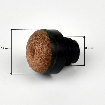 Schraubleder M8 12,0 mm, 1 Stück