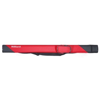 Köcher Billiard Oval 1/1 rot/schwarz
