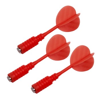 Ersatzpfeile für Dartscheibe Magnet, 3 Stk. rot