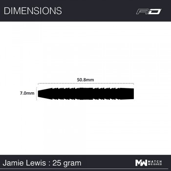 Steeldart Red Dragon Jamie Lewis SE 25g