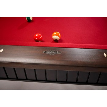Pool-Billardtisch Brunswick Henderson, 8ft., Mattschwarz Walnuss
