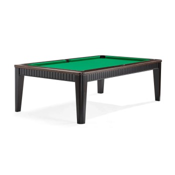 Pool-Billardtisch Brunswick Henderson, 8ft., Mattschwarz Walnuss