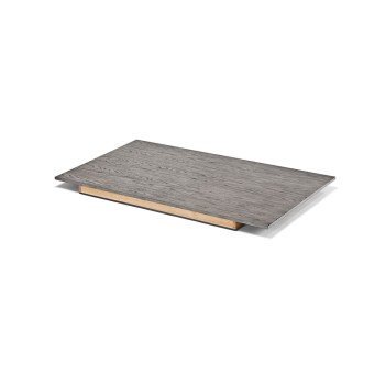 Abdeckplatte Brunswick 8-Fuss, Rustic Grau