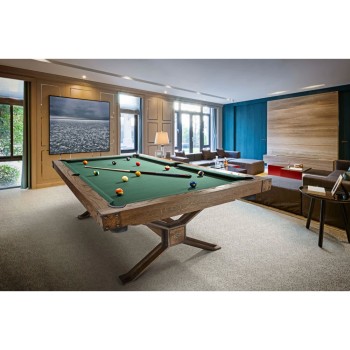 Pool-Billardtisch Brunswick Dameron, 8ft., Nutmeg