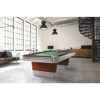 Pool-Billardtisch Brunswick Centennial, 8ft., Rosewood/Chrome