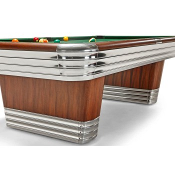 Pool-Billardtisch Brunswick Centennial, 8ft., Rosewood/Chrome