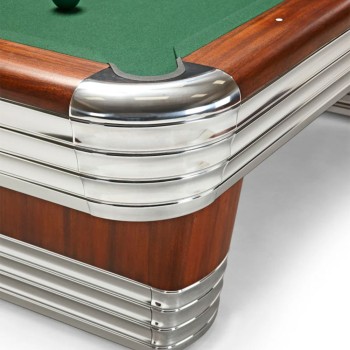 Pool-Billardtisch Brunswick Centennial, 8ft., Rosewood/Chrome