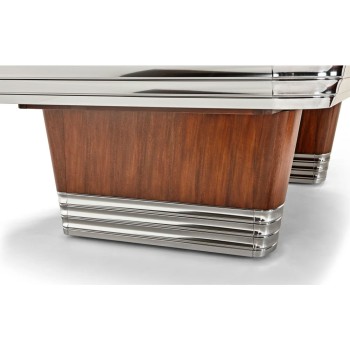 Pool-Billardtisch Brunswick Centennial, 8ft., Rosewood/Chrome