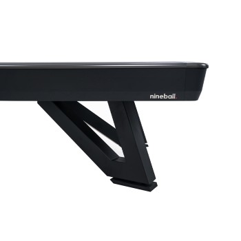 Pool-Billardtisch Rasson Wolf, 9 ft. schwarz, EPBF