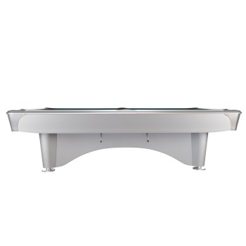 Pool-Billardtisch Dynamic IV 9ft. glänzend-weiss, 9-Fuss / Simonis 860 powderblue