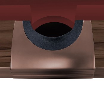 Pool-Billardtisch Dynamic IV, modern-braun, 9-Fuss / Simonis 760 grau