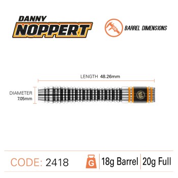 Softdart Winmau Danny Noppert Signature 2.0, 2481-20g