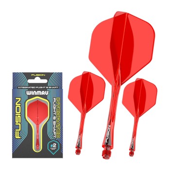 Fusion Flyshaft Red, short 8794