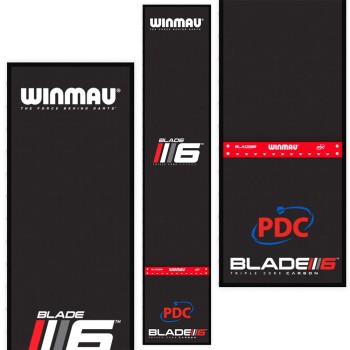 Winmau Dartmatte Pro Zone Precision Blade 6 inkl. Oche 8215