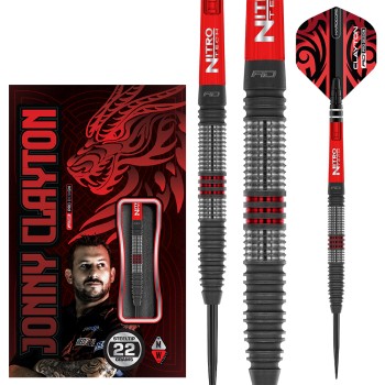 Steeldart Red Dragon Jonny Clayton Hiraeth 90%, 22g