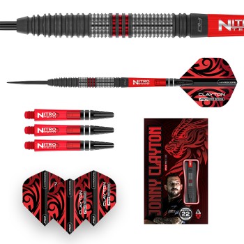 Steeldart Red Dragon Jonny Clayton Hiraeth 90%, 22g