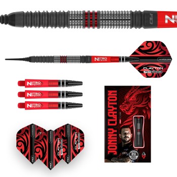Softdart Red Dragon Jonny Clayton Hiraeth 90%, 20g