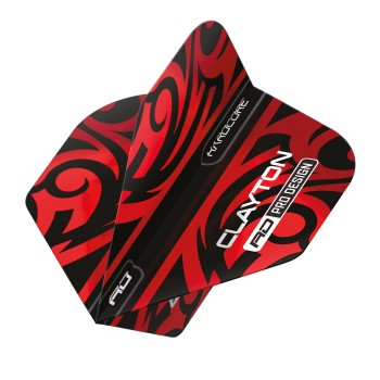 Fly Red Dragon Jonny Clayton Red/Black