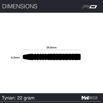 Steeldart Red Dragon Tyrian Purple 90%, 22g