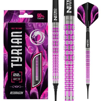 Softdart Red Dragon Tyrian Purple 90%, 22g