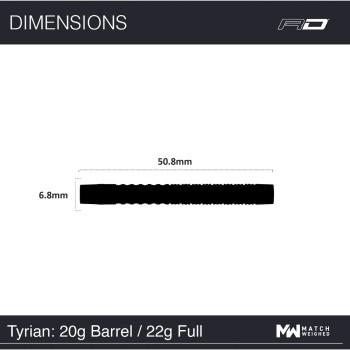 Softdart Red Dragon Tyrian Purple 90%, 22g