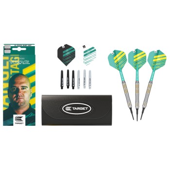 Softdart Target Rob Cross Brass Set, 18g