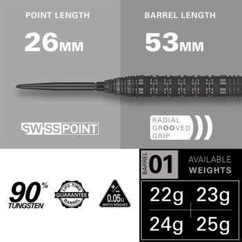 Steeldart Target Bolid Void 01 SP, 22g
