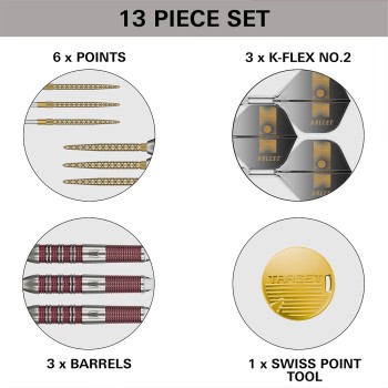 Steeldart Target Bunting 95K SP, 22g