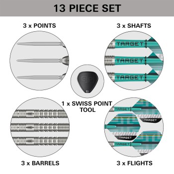 Steeldart Target Hydro-01 90%, 22g