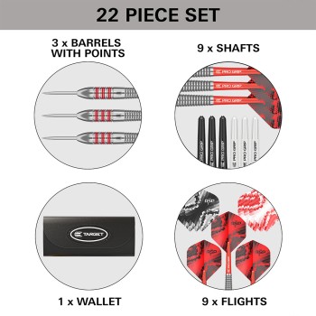 Steeldart Target Aspinall Brass, 22g