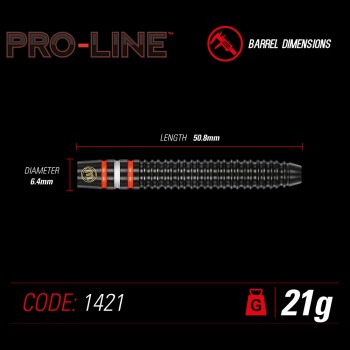 Steeldart Winmau Pro-Line 1421-21g