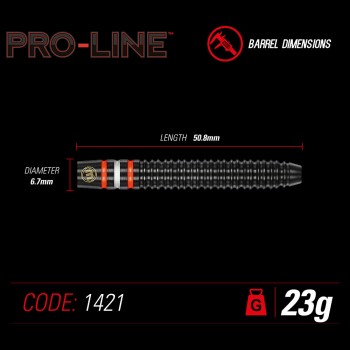 Steeldart Winmau Pro-Line 1421-23g