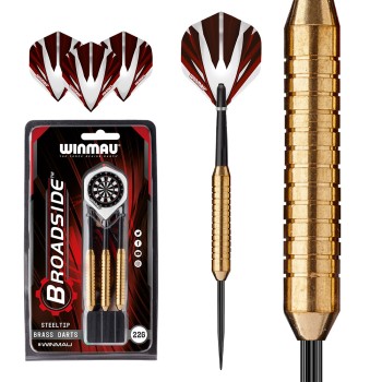 Steeldart Winmau Broadside brass 1225-22g