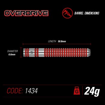 Steeldart Winmau Overdrive 1434-24g
