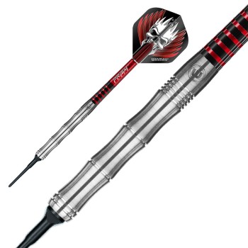 Softdart Winmau Mervyn King silver colour 2046-18g