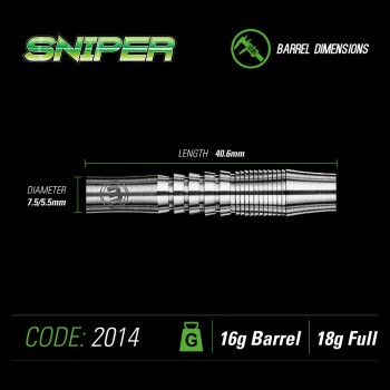Softdart Winmau Sniper 2014-18g