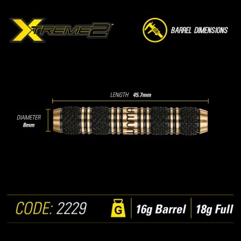 Softdart Winmau Xtreme 2 2229-18g