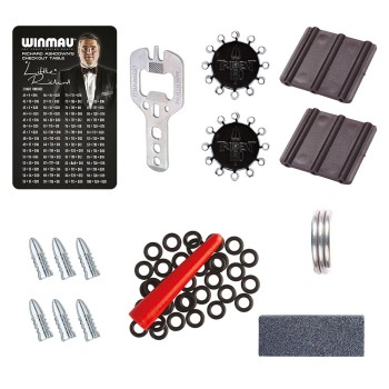 Tune Up kit Zubehör/Ersatzbox Winmau 8112