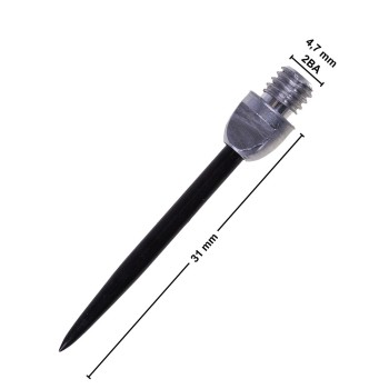 Metallspitzen für Softdarts Alu 2BA (Set)