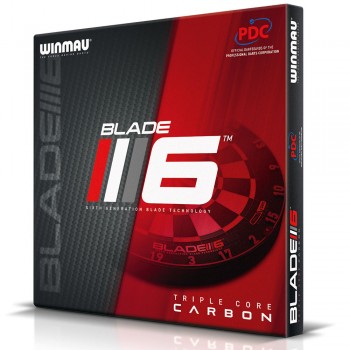 Dartboard Winmau Blade 6 Triple Core Carbon PDC