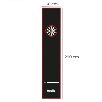 Dartmatte Karella Premium velour 290x60cm