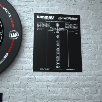 Scoreboard/Schreibtafel Winmau inkl. Stift 8658