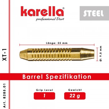 Steeldart Karella XT-1, 22g