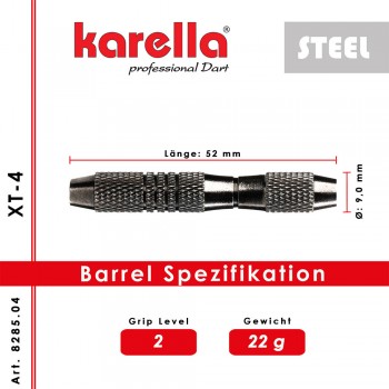 Steeldart Karella XT-4, 22g