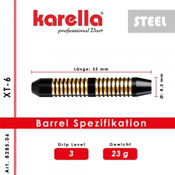 Steeldart Karella XT-6, 23g