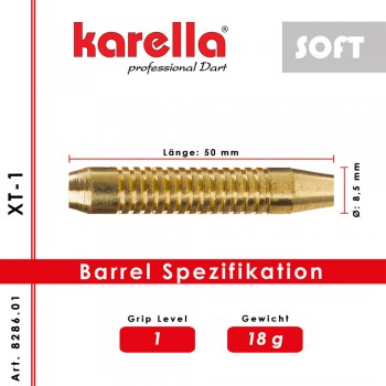 Softdart Karella XT-1, 18g