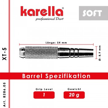 Softdart Karella XT-5, 20g