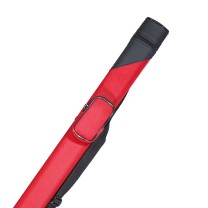 Köcher Billiard Oval 1/1 rot/schwarz