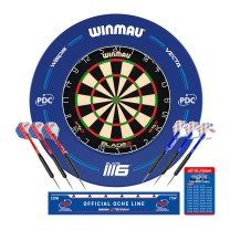 Dartboard Winmau Set, Blade 6 + PDC Catchring inkl. 2x Dartsets 5310