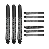 Shaft Target Pro Grip Ink 3x Sets, schwarz